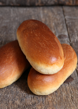 Toon details van Zachte Witte puntbroodjes (per 5 stuks) Afbeeldingen van Zachte Witte puntbroodjes (per 5 stuks)