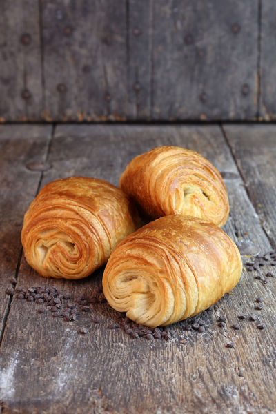 Afbeelding van Chocolade croissants (per stuk)